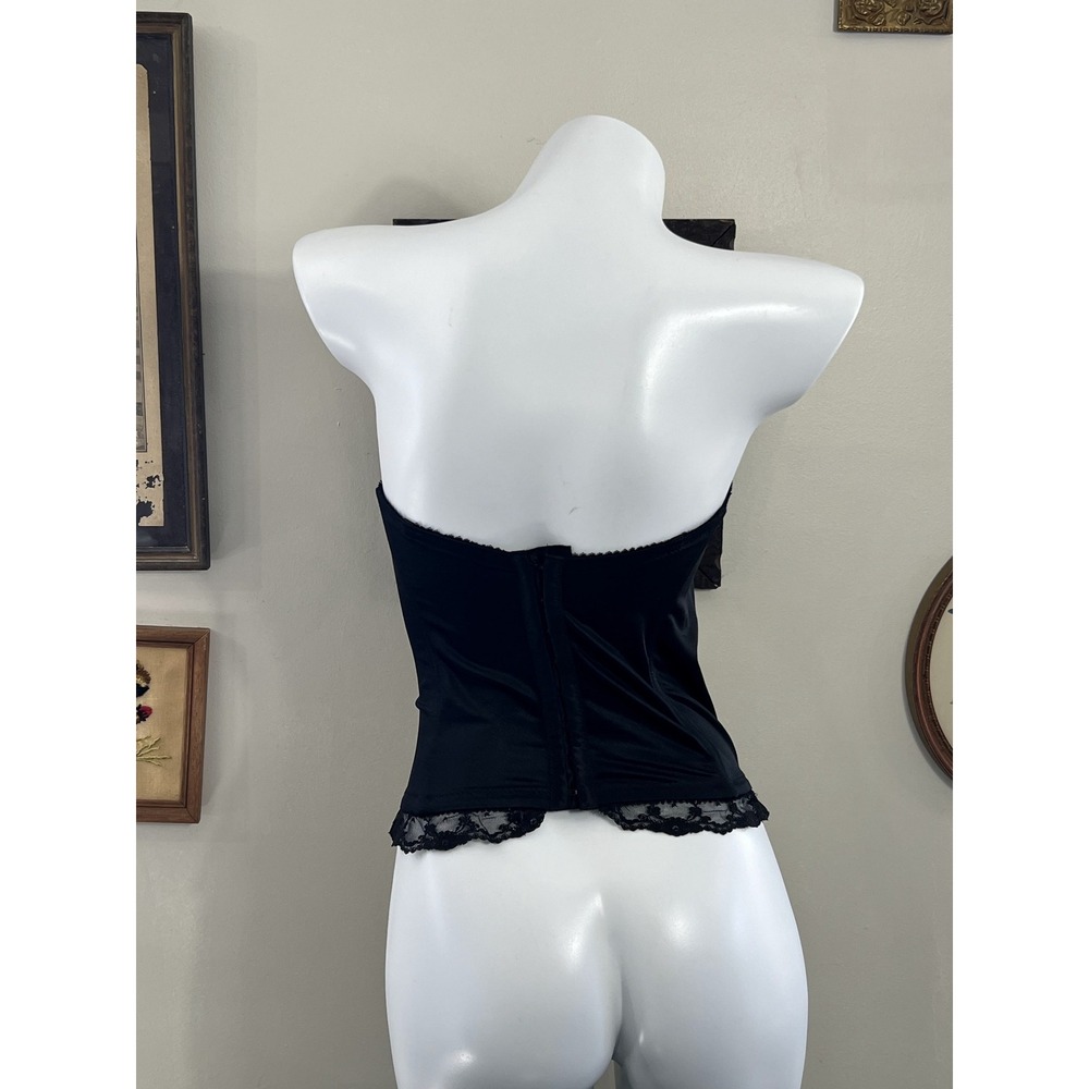 Triumph Amourette Vintage Push Up Strapless Lace Corset Bustier Size Cup A 80 - Picture 3 of 7